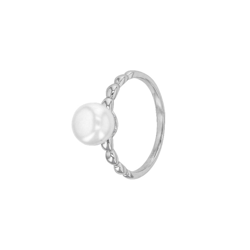 Bague Perle d’Eau Douce – Ornée Argent 925 rhodié