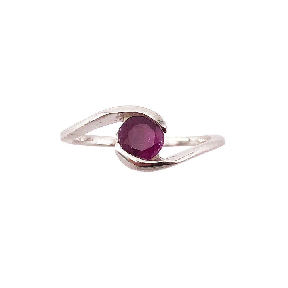 Bague Rubis “Doriane” – Argent 925