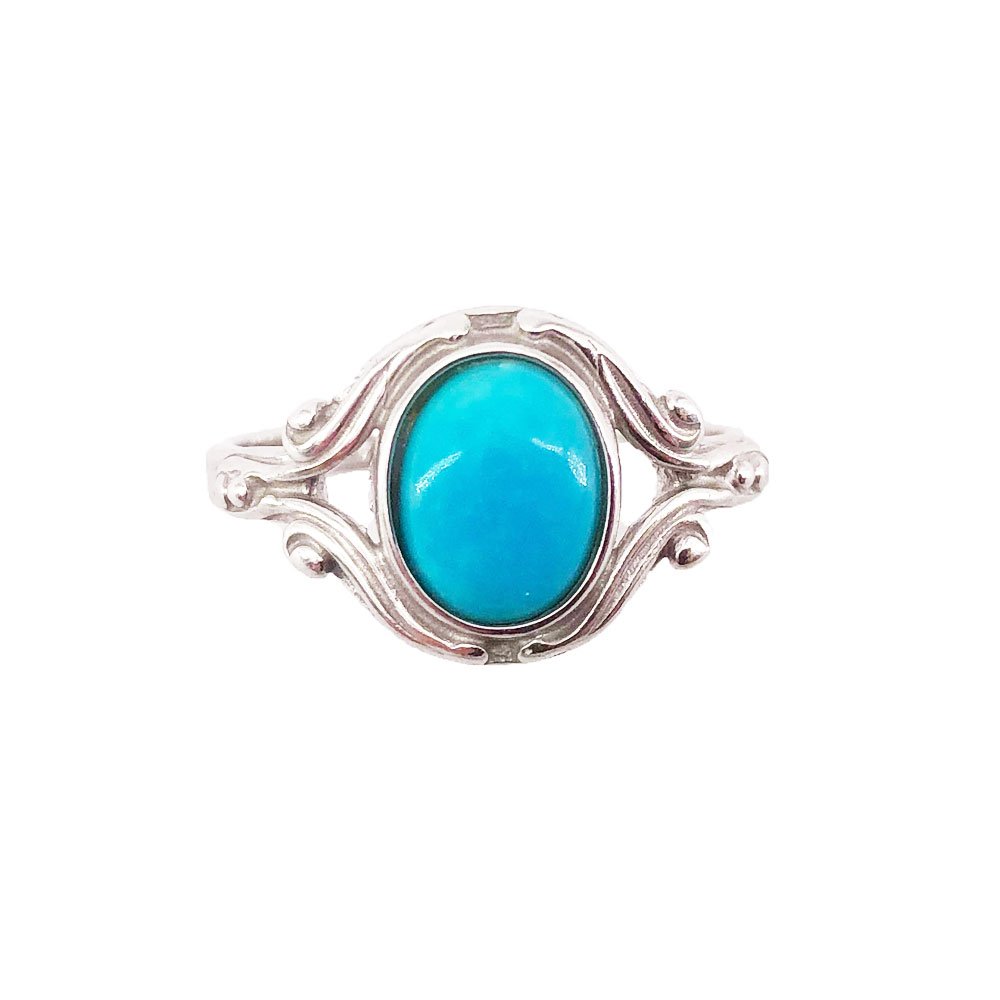 Bague Turquoise “Honorine” – Argent 925