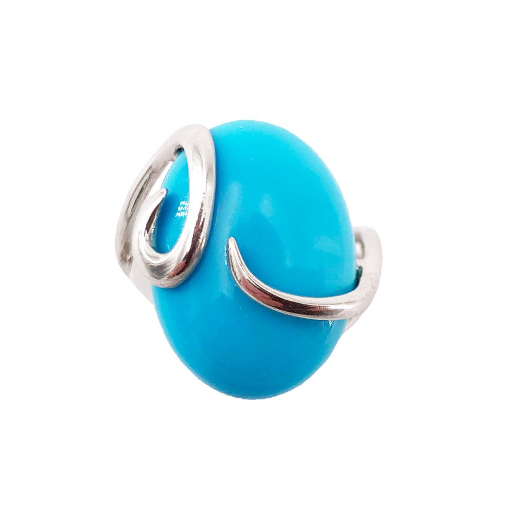 Bague Turquoise “Océane” – Argent 925
